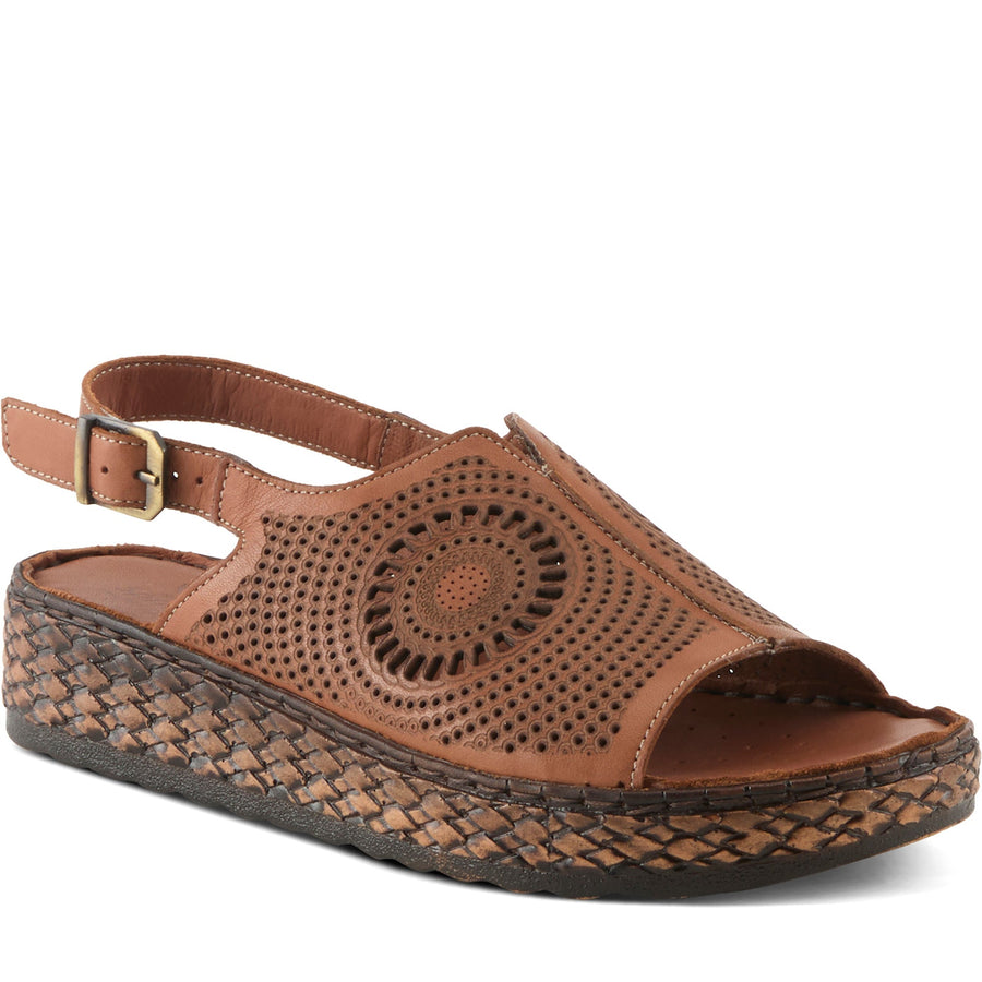 Quarter turn Women's Spring Step Footwear style name Cordero in color Camel     . Sku: CORDERO-CA