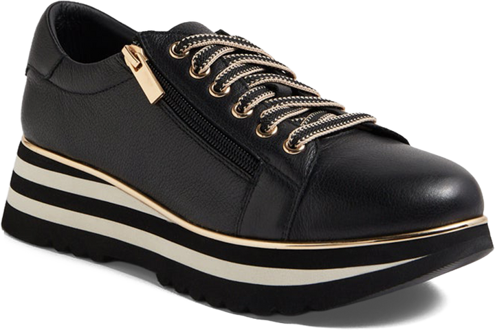 Women's Django & Juliette Eammes in Black Leather. Sku: DJ20768BLALE