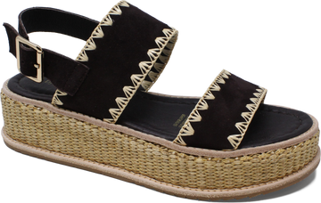 Women's Django & Juliette Vera in Chocolate Suede. Sku: DJ21555E91SU