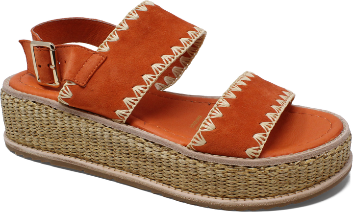 Women's Django & Juliette Vera in Dark Orange Suede. Sku: DJ21555OFESU