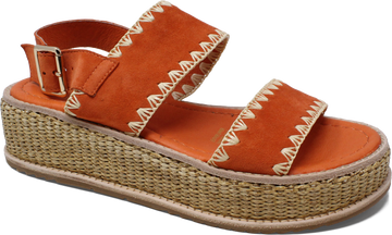 Women's Django & Juliette Vera in Dark Orange Suede. Sku: DJ21555OFESU