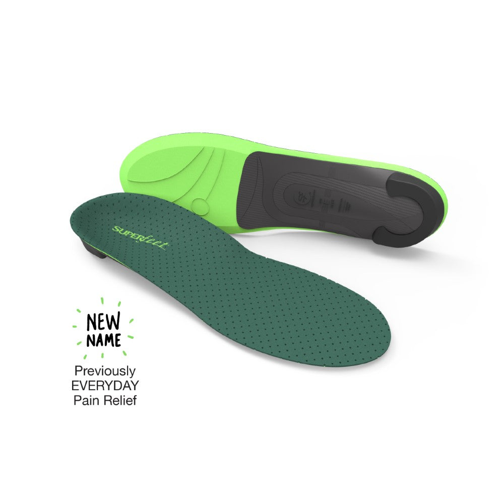 Unisex Superfeet Casual Pain Relief in Green. Sku: ED-PAINRELIEF