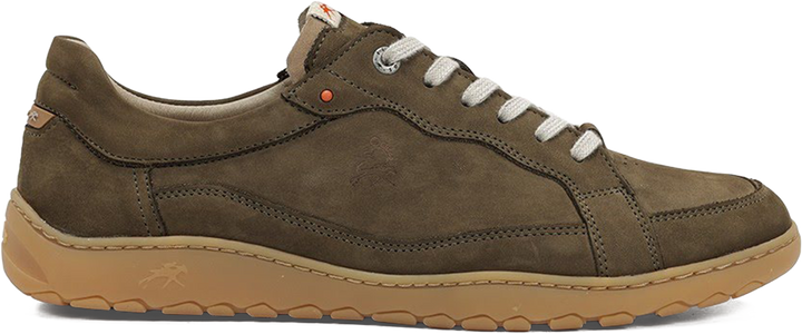 Quarter turn view Men's Fluchos Footwear style name Lennox in color Stone. Sku: F2220-STONE