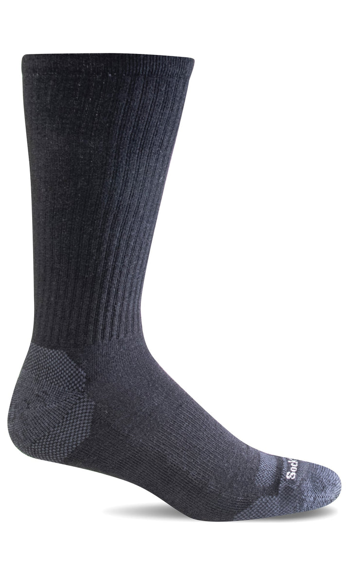 Men's Sockwell Socks style name Montrose II in color Black. Sku: LD75M-900