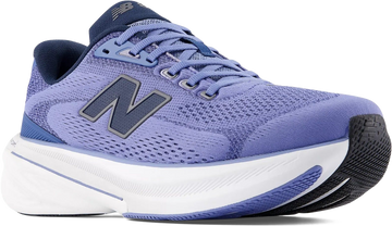 Quarter turn view Men's New Balance Footwear style name 860 V15 Medium in color Fairweather Blue/ Navy. Sku: M8607B2-D