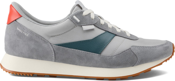 Quarter turn view Men's Kizik Footwear style name Siena in color Harbor Mist/ Balsam. Sku: MSIE2604