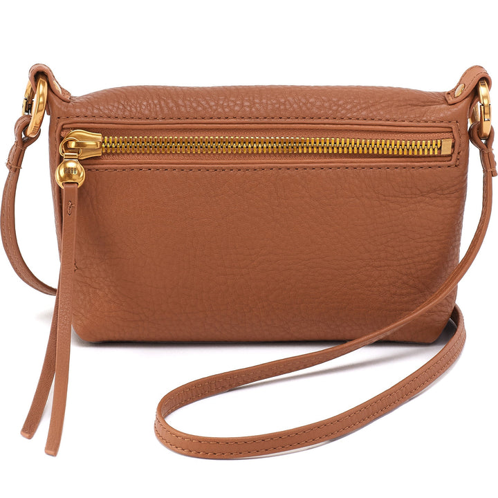 Quarter turn Women's HOBO Hand Bag style name Run About Crossbody in color Warm Honey. Sku: SO-82500WHNY