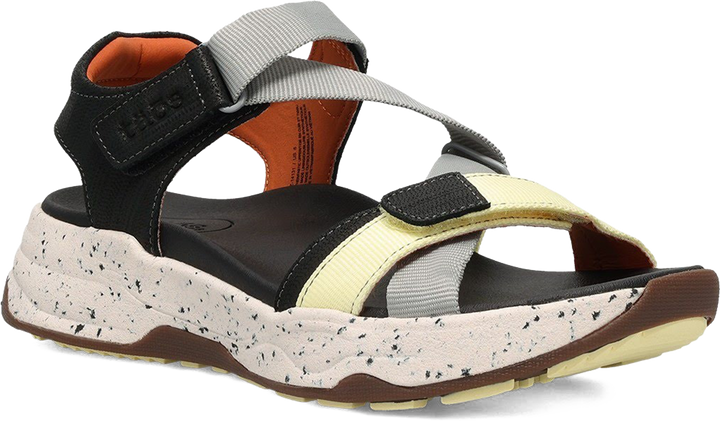 Quarter turn view Women's Taos Footwear style name Super Z in color Yellow. Sku: SPZ-14131YLWM