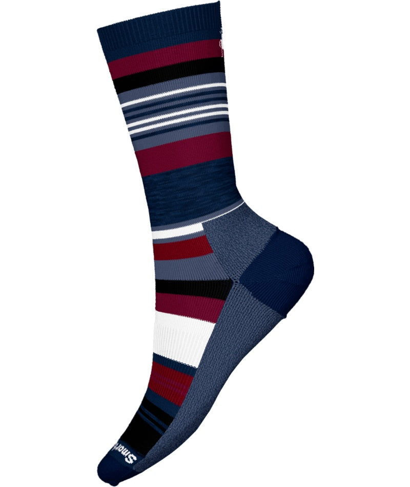 Men's Smartwool Socks style name Joviansphere Crew in color Nightfall Blue. Sku: SW001991P43