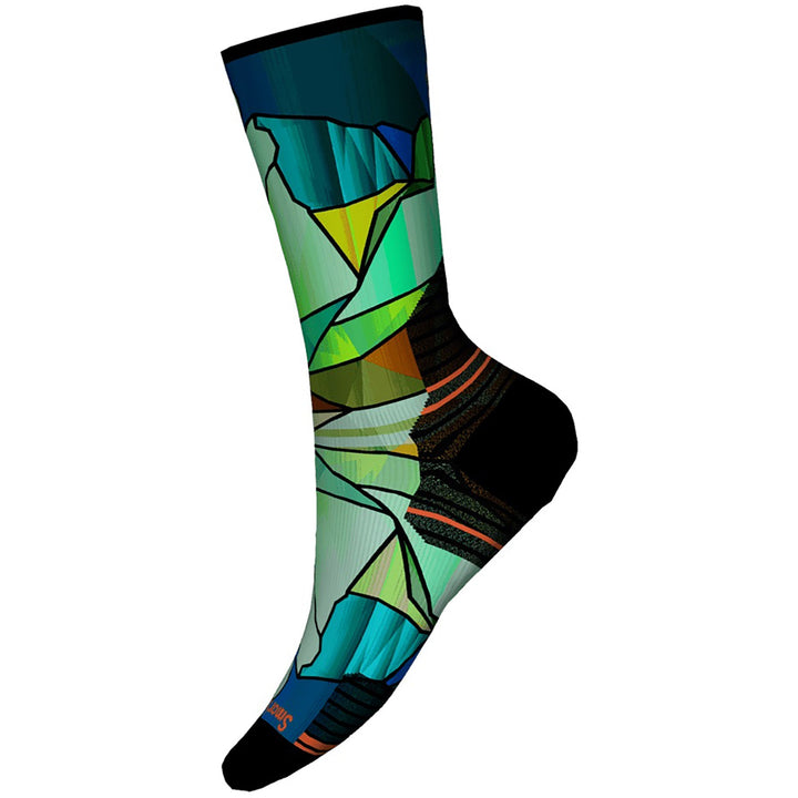 Quarter turn Men's Smartwool Sock style name Targ Cushion Mirror Mount Crew in color Capri. Sku: SW002685810