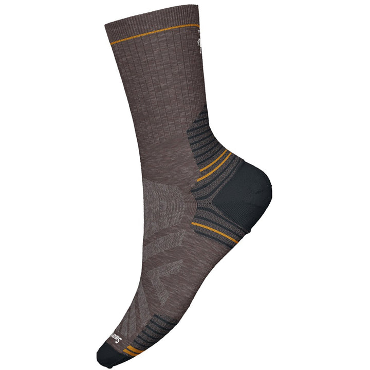 Quarter turn Men's Smartwool Sock style name Targ Cushion Mid Crew in color Taupe. Sku: SW002853236