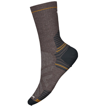 Quarter turn Men's Smartwool Sock style name Targ Cushion Mid Crew in color Taupe. Sku: SW002853236