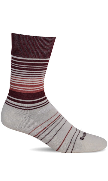 Women's Sockwell Socks style name Easy Does It in color Cranberry. Sku: SW2W-545