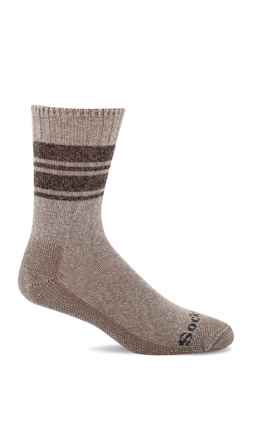 Men's Sockwell Socks style name At Ease in color Khaki. Sku: SW60M-030