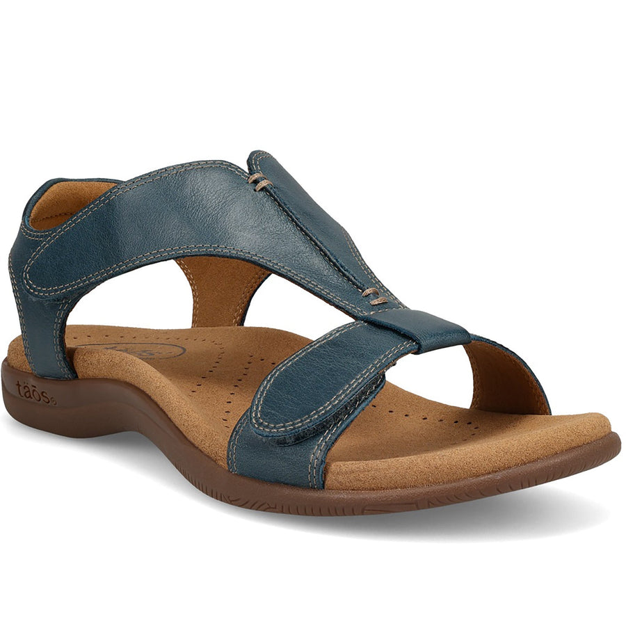Quarter turn Women's TAOS Footwear style name The Show in color Petrol. Sku: TSH-14039PEBL