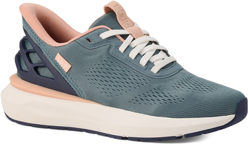 Quarter turn view Women's Kizik Footwear style name Athens 2 Wide in color STMWTHR/RS. Sku: WATH2512W