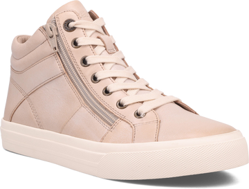 Quarter turn view Women's Taos Footwear style name Winner in color OYSTER. Sku: WNR-14003OYSL