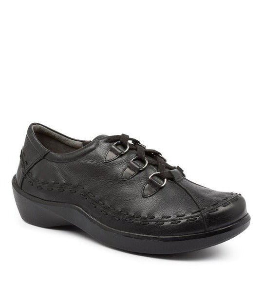 Women's Ziera Allsorts in Black Leather. Sku: ZR10017BLALE
