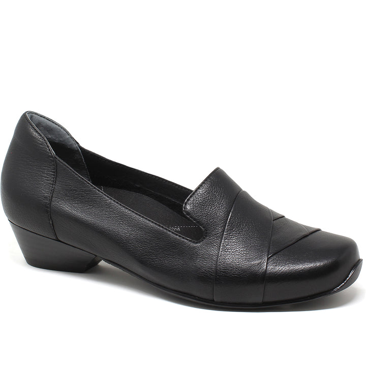 Women's Ziera Celyn-W in Black Leather. Sku: ZR10950BLALE