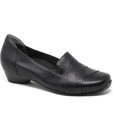 Women's Ziera Celyn-W in Black Leather. Sku: ZR10950BLALE