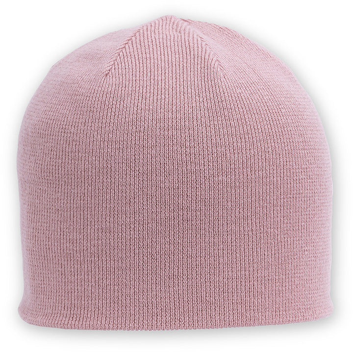 Quarter view Unisex Pistil Apparel style name Sidekick Beanie in color Pink. Sku: 0313-PINK