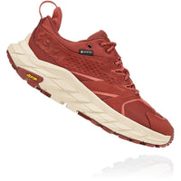 Side view Women's Anacapa Low Gore-Tex in Cherry Mahogany / Hot Sauce. Sku: 1119373CMHS