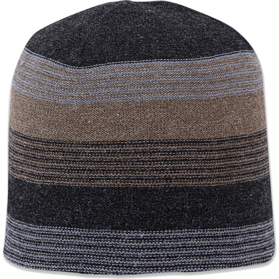 Quarter view Men's Pistil Apparel style name Chase Beanie color Brown. Sku: 1653PBRW