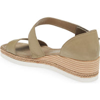 Women's Django & Juliette Inori in Khaki Leather. Sku: DJ15824H48LE