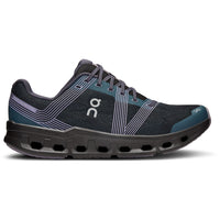 Quarter view Men's On Running Footwear style name Cloudgo Wide in color Storm/ Magnet. Sku: 65-98038