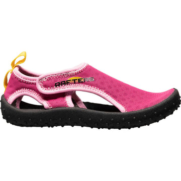 Quarter view kids style name Manzanita Sandal in color Pink. SKU: 70441KR-690