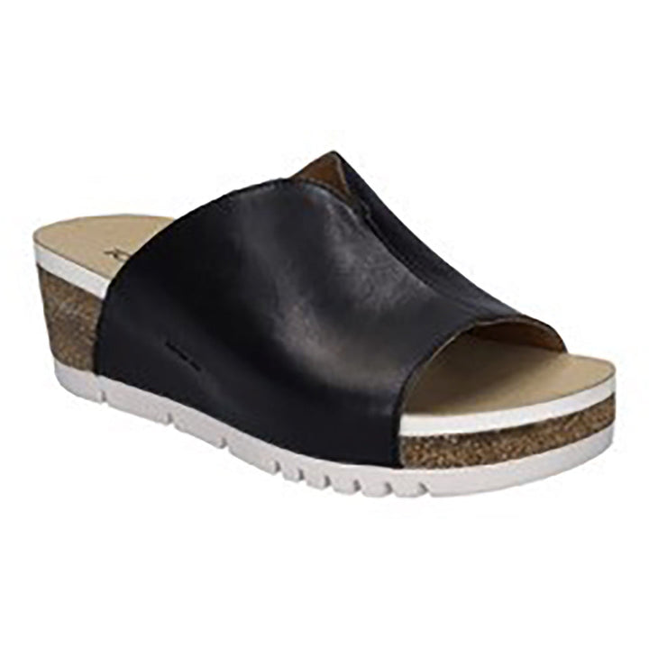 Quarter view Women's Josef Seibel Footwear style name Quinn 01 in color Black. Sku: 83501-509100