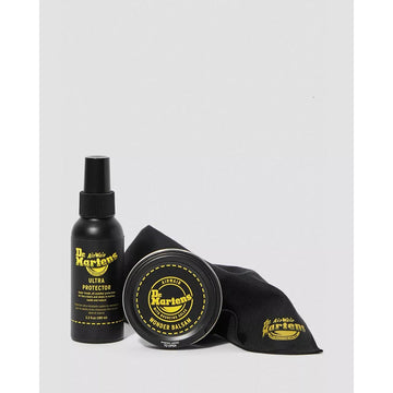 Quarter view  Dr. Martens Accessories style name Shoe Care Kit 1 in color Polish. Sku: AC773000