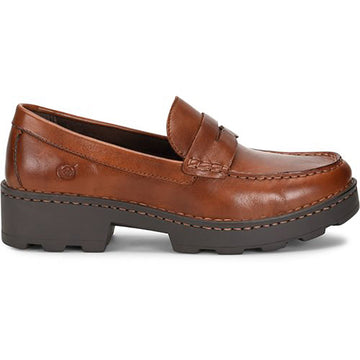Quarter view Women's Born Footwear style name Carrera in color Brown. Sku: BR0041706