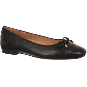Quarter view Women's Vionic Footwear style name Hyacinth Klara in color Black. Sku: I8667L1-001