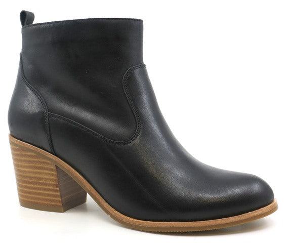 Women's Ziera LANDINS-W in Black/ Natural Heel Leather. Sku: ZR10554BBLLE-W