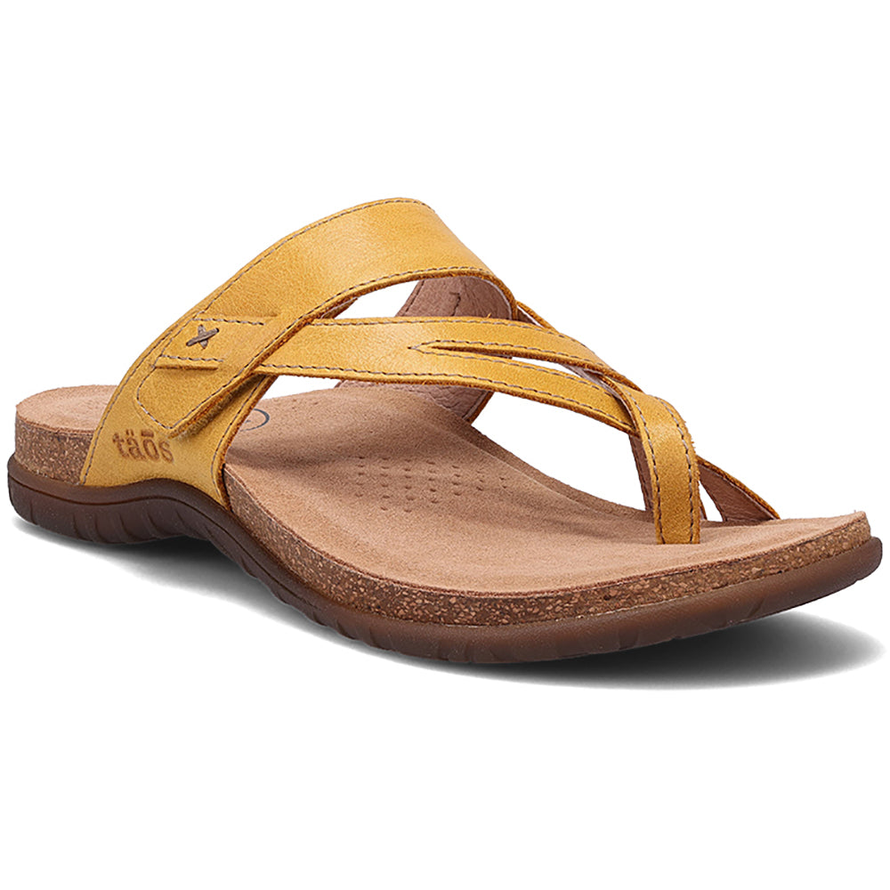 Quarter view Women's Footwear style name Perfect in color Yellow. SKU: PRF-14050YLW
