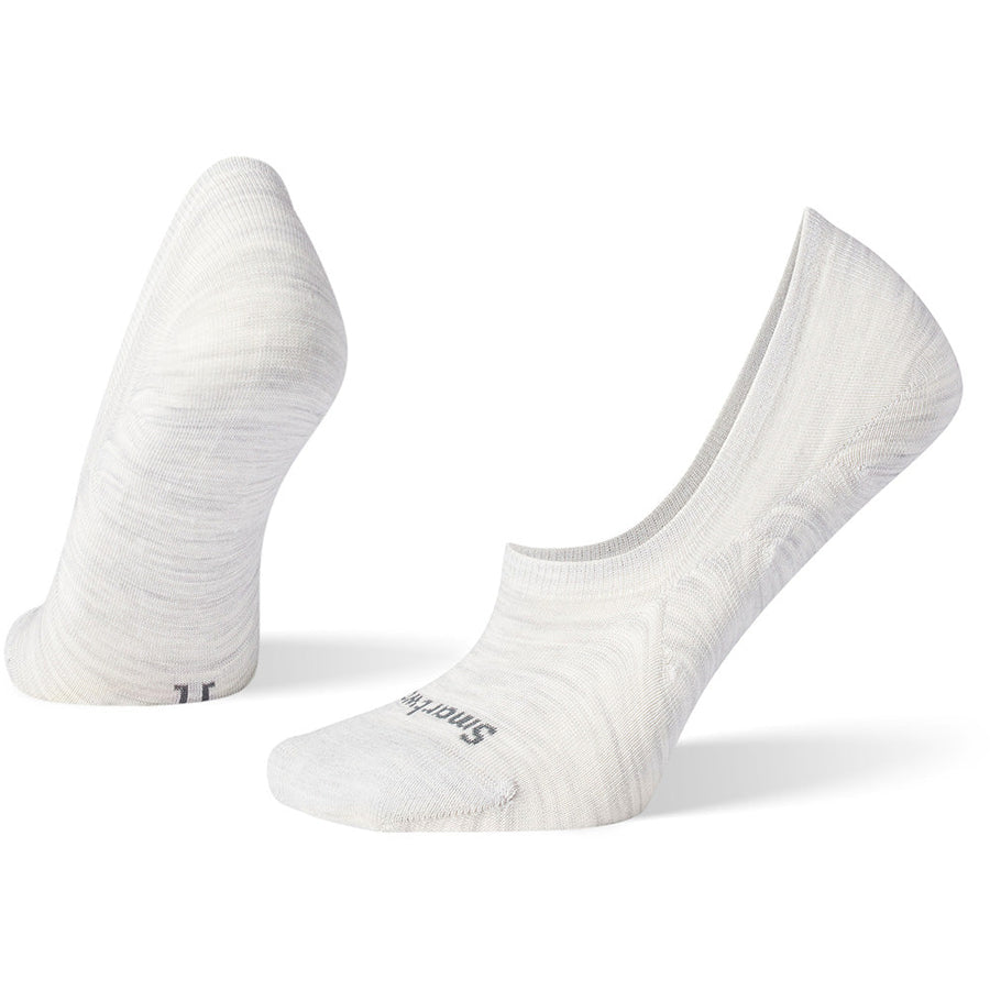 Quarter view Women's Sock style name Everyday No Show in color Ash. SKU: SW001726069