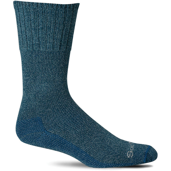 Quarter view Women's Sockwell Sock style name Big Easy color Teal . Sku: SW5W-480