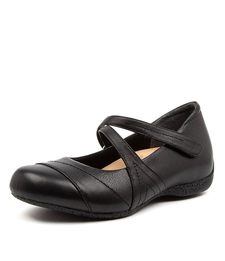 Women's Ziera Xray in Black Leather sku: ZR10075BLALE-XW