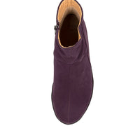 Overhead view Women's Ziera Footwear style name Benny in Purple Nubuck. Sku: ZR10238PURAG
