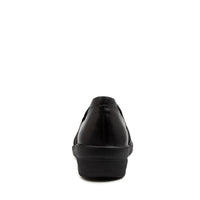 Women's Shoe, Brand Ziera  in  in Black/ Black Sole Leather shoe image back view